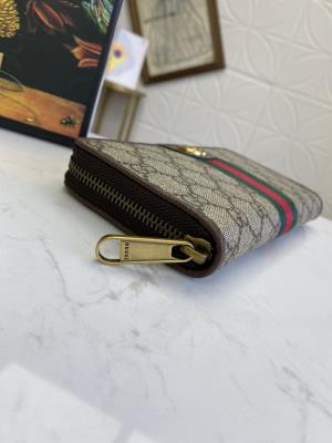 wholesale quality gucci wallet 557696 coffee