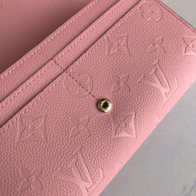 wholesale quality louis vuitton wallets m61182 pink