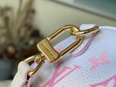 wholesale quality lv  monogram  m46078 papillon bb  pink 