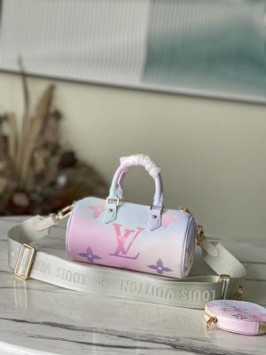 wholesale quality lv  monogram  m46078 papillon bb  pink 