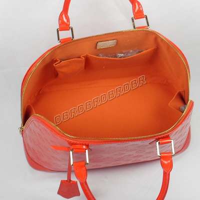 discount louis vuitton handbags monogram vernis m93625 orange wholesale