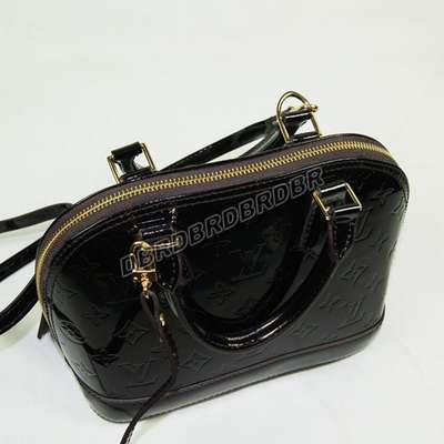 discount louis vuitton handbags monogram vernis m91606 black wholesale