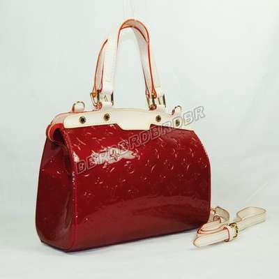 discount louis vuitton handbags monogram vernis m91622 red wholesale