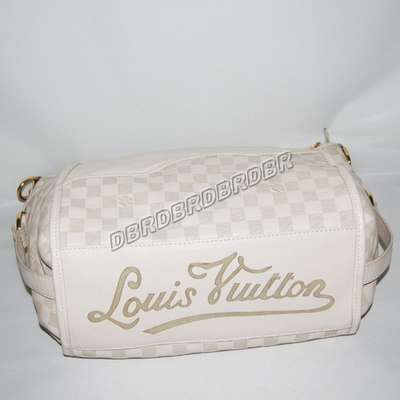 discount louis vuitton handbags leather n1053 white wholesale