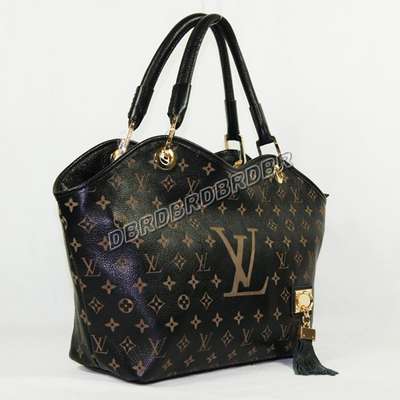 discount louis vuitton handbags leather m95017 black wholesale