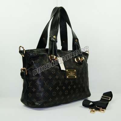 discount louis vuitton handbags leather m95118 black wholesale