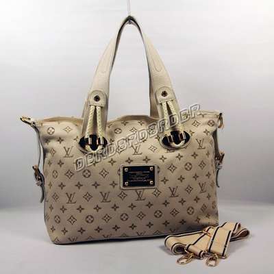 Discount Louis Vuitton Handbags Leather M95118 white Wholesale