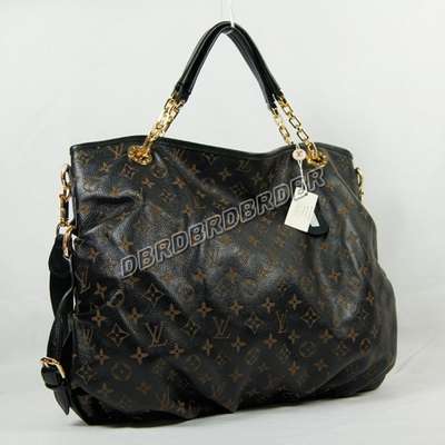 discount louis vuitton handbags leather m91952 black wholesale