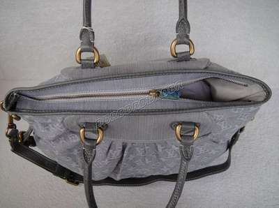 discount louis vuitton handbags monogram denim m95838 gray wholesale