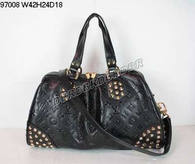 Discount Louis Vuitton Handbags Courtney M97008 black Wholesale