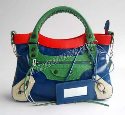 Balenciaga Handbag-084331-5lan/hong_26