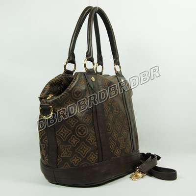 discount louis vuitton handbags leather m1058 coffee wholesale