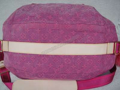 discount louis vuitton handbags monogram denim m95865 pink wholesale