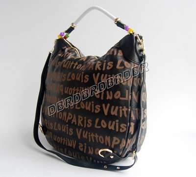 discount louis vuitton handbags leather m95822 black wholesale