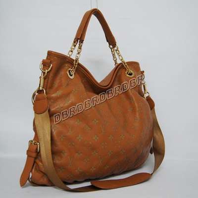 discount louis vuitton handbags leather m91952 yellowish brown wholesale