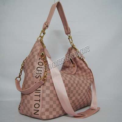 discount louis vuitton handbags leather n95006 pink wholesale