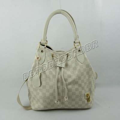 Discount Louis Vuitton Handbags Leather N40356 white Wholesale