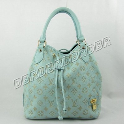 Discount Louis Vuitton Handbags Leather M40356 blue Wholesale