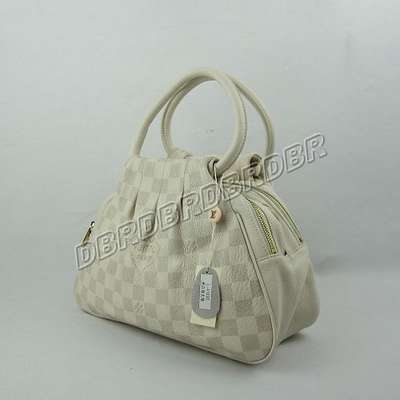 discount louis vuitton handbags leather n41230 white wholesale