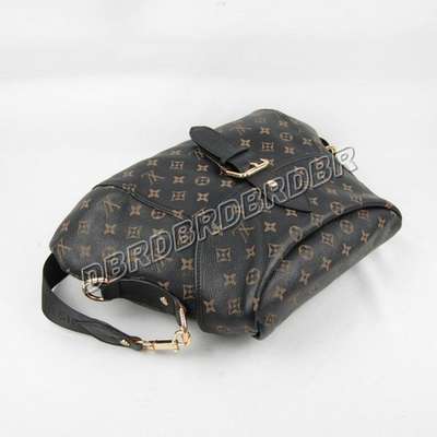 discount louis vuitton handbags leather m93183 black wholesale