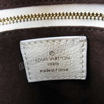 discount louis vuitton handbags leather m95996 beige white wholesale