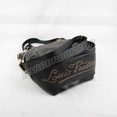 discount louis vuitton handbags leather n41306 black wholesale