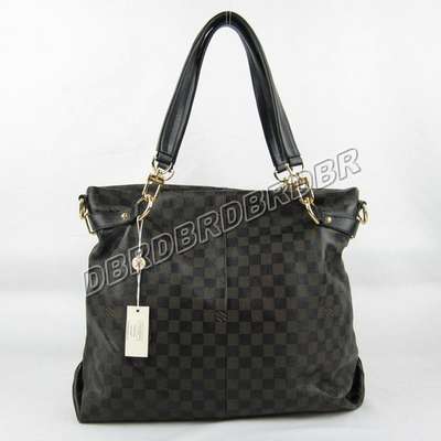 Discount Louis Vuitton Handbags Leather N98583 black Wholesale