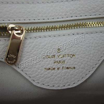 discount louis vuitton handbags leather n41410 beige white wholesale