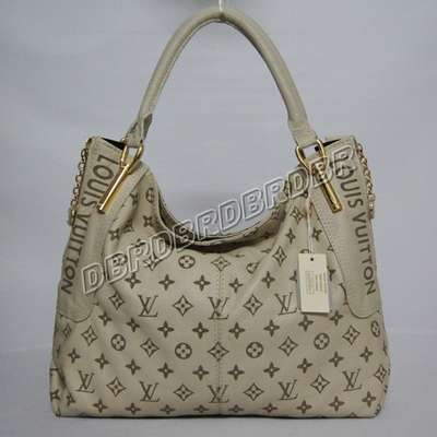 Discount Louis Vuitton Handbags Leather M96113 beige white Wholesale