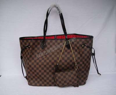 Discount Louis Vuitton Handbags Damier Ebene Canvas N51105 Coffee collection Wholesale