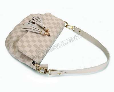 discount louis vuitton handbags leather n95805 beige white wholesale