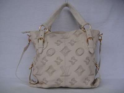 discount louis vuitton handbags leather m95004 beige white wholesale