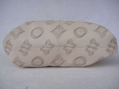 discount louis vuitton handbags leather m95004 beige white wholesale