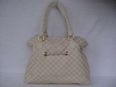 discount louis vuitton handbags leather m91621 beige white wholesale