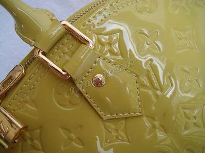 discount louis vuitton handbags monogram vernis 93595 yellow wholesale