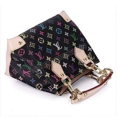 discount louis vuitton handbags monogram multicolore m40048 black wholesale