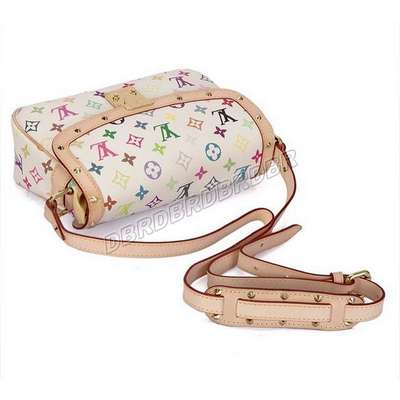 discount louis vuitton handbags monogram multicolore m92661 white wholesale