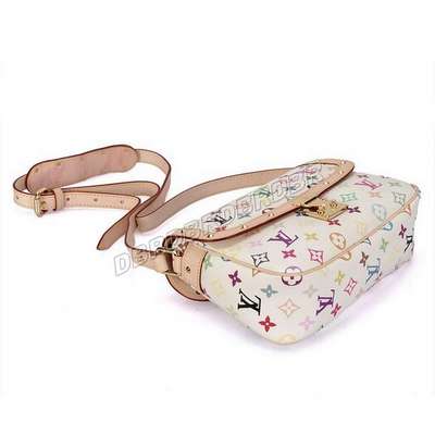 discount louis vuitton handbags monogram multicolore m92661 white wholesale