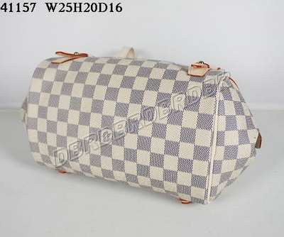 discount louis vuitton handbags damier azur canvas n41157 white wholesale