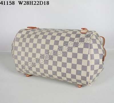 discount louis vuitton handbags damier azur canvas n41158 white wholesale