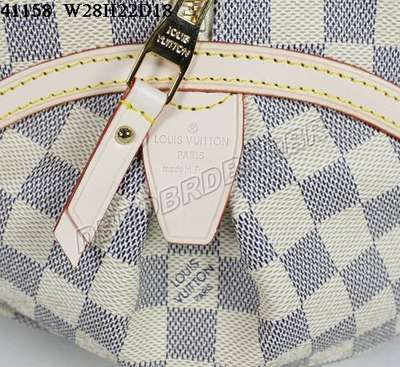 discount louis vuitton handbags damier azur canvas n41158 white wholesale