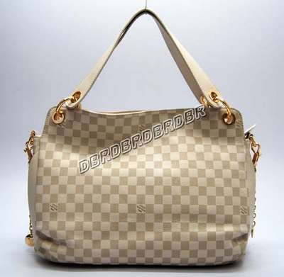 Louis Vuitton M96098 Damier Azur beige white