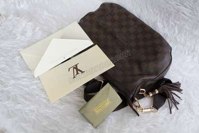 discount louis vuitton handbags leather n41295 coffee wholesale