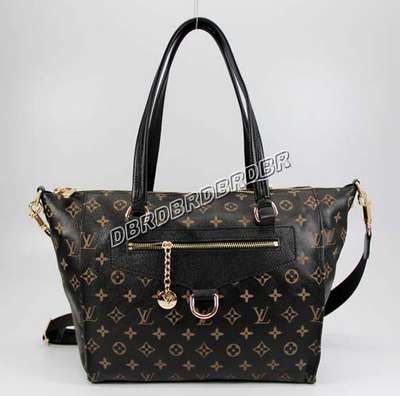 Discount Louis Vuitton Handbags Leather M98034 black Wholesale