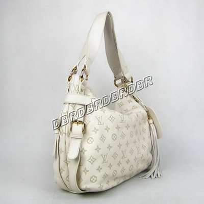 discount louis vuitton handbags leather m95030 beige white wholesale