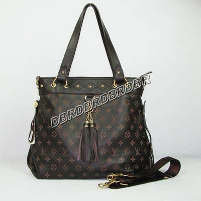 Discount Louis Vuitton Handbags Leather M95110 Coffee Wholesale