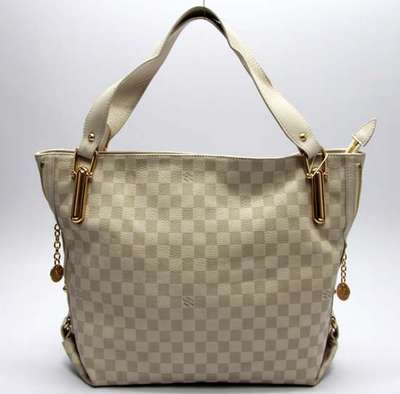 Louis Vuitton M98039 Damier Azur beige white