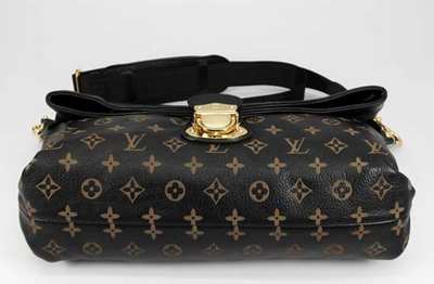 discount louis vuitton handbags leather m98023 black wholesale