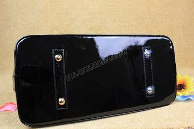 discount louis vuitton handbags monogram vernis m93625 black wholesale