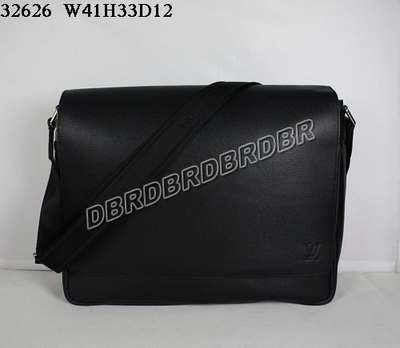 Discount Louis Vuitton Handbags Taiga 32626 black Wholesale